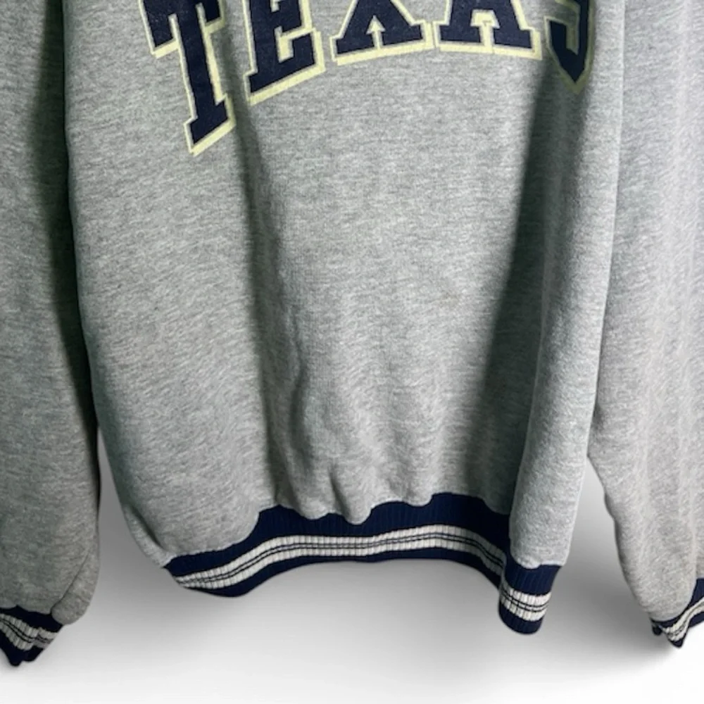 Vintage Gray University of Texas Sweater Large